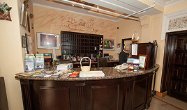 Reception Area of Mayflower Hotel